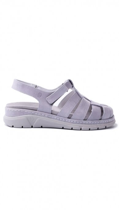 Leather leisure sandals for women SUAVE 3