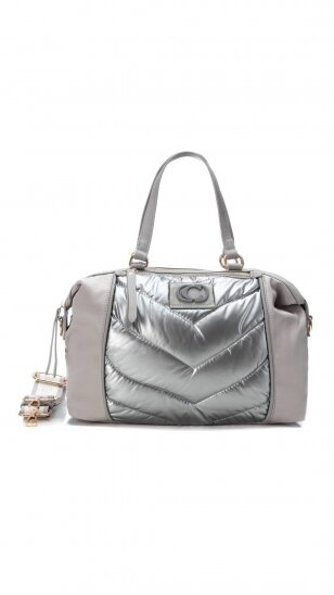 Gray handbag for women CARMELA