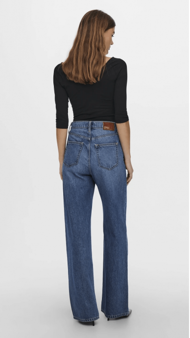 Wide straight jeans for women - ONLY 3