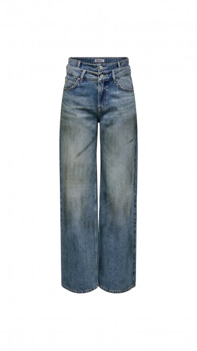 Wide-leg jeans with an extra high waist - ONLY 3