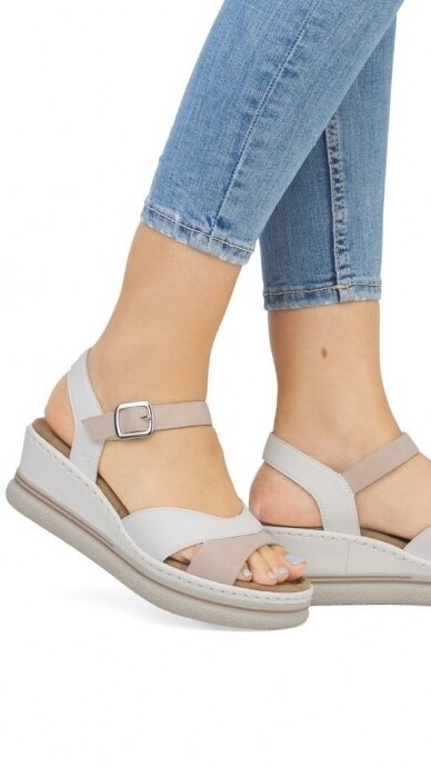 RIEKER platform sandals for women 5