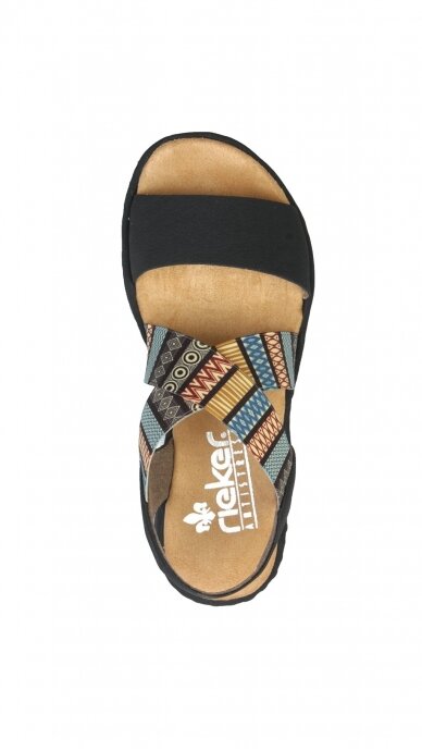 RIEKER platform casual sandals for women 4