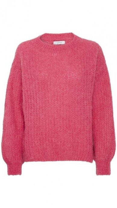 Pink women's sweater with wool SORBET 4