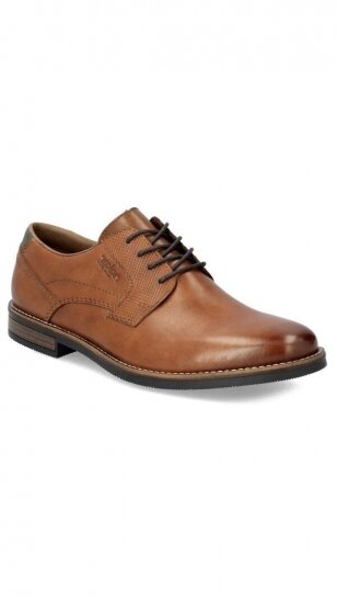 RIEKER brown classic lace-up shoes