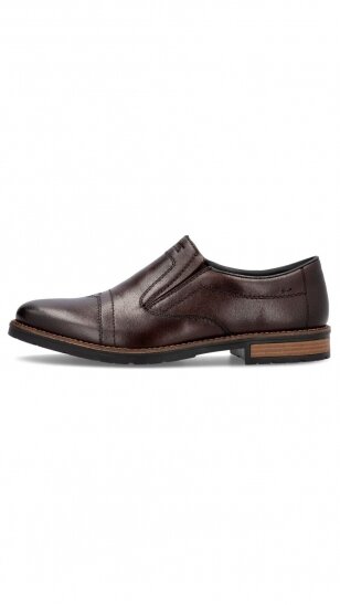 Brown classic shoes for men RIEKER