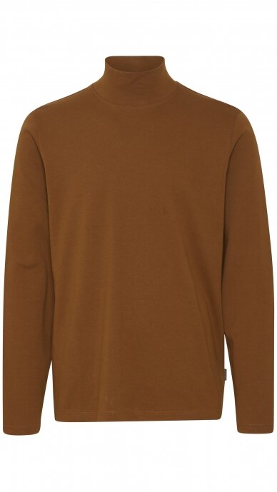 Brown men's sweater with a high collar BLEND 4