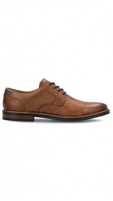 RIEKER brown classic lace-up shoes 2