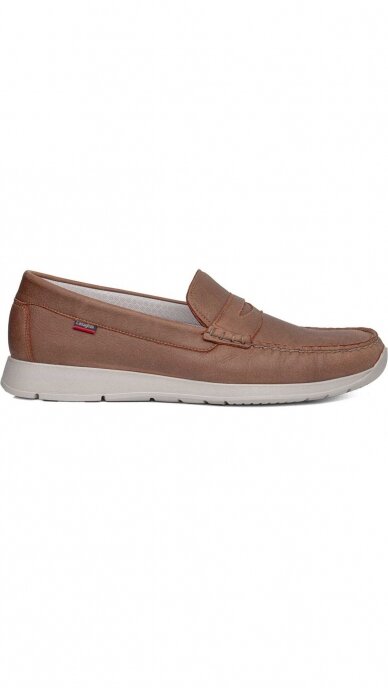 Brown moccasins for men CALLAGHAN 1