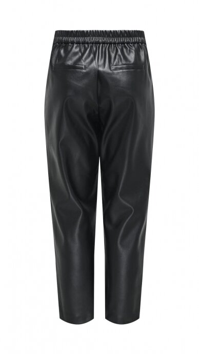 Faux leather pants with zipper - ONLY 4