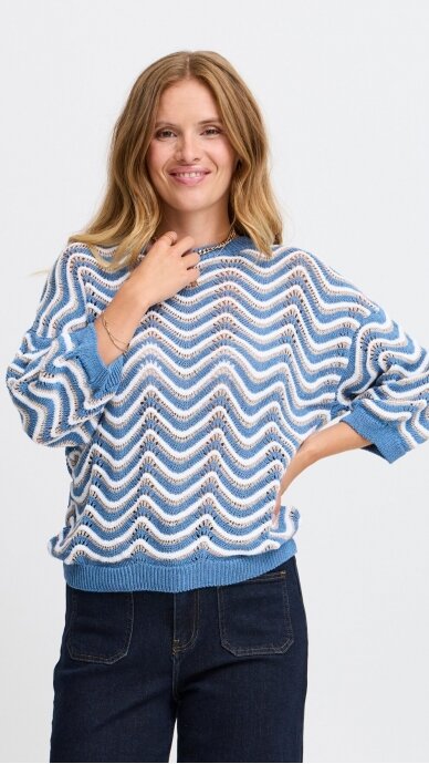 SORBET striped women's sweater