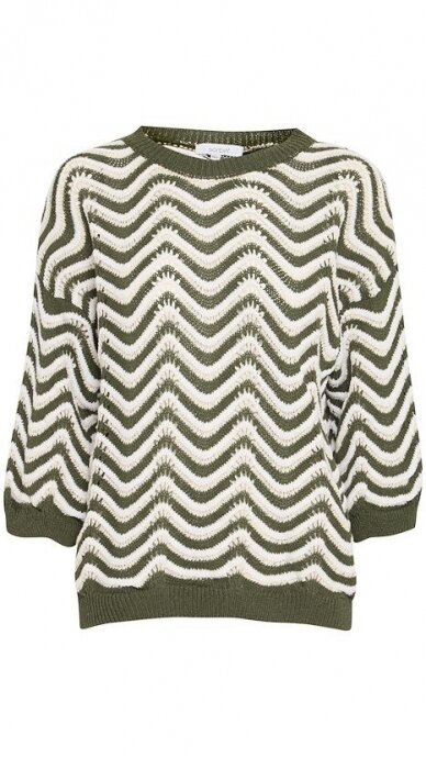 SORBET women's striped sweater 1