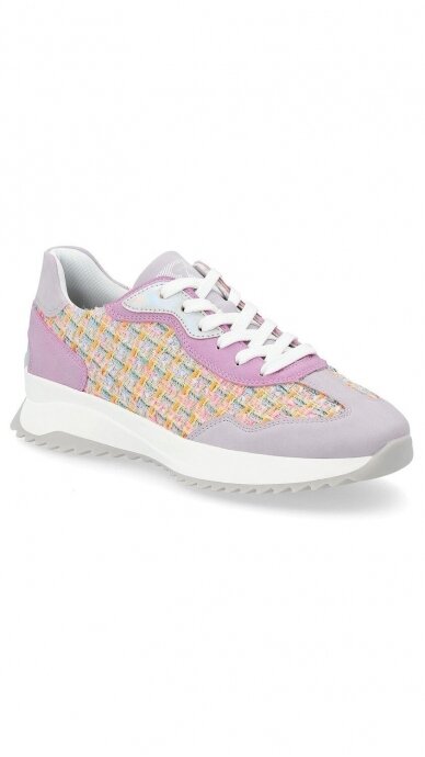 Colorful leisure shoes for women RIEKER 1