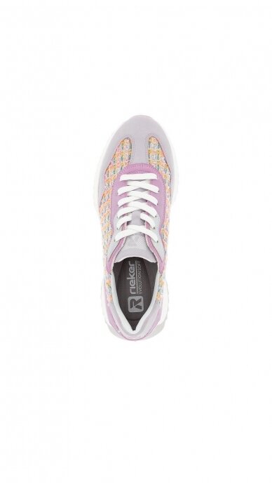 Colorful leisure shoes for women RIEKER 4