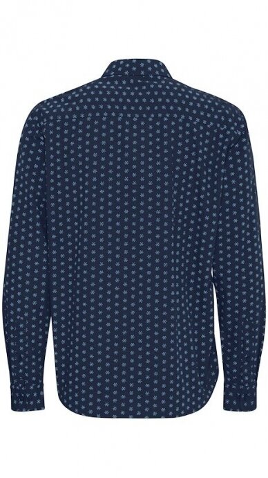 Stylish patterned long-sleeved shirt - BLEND 4