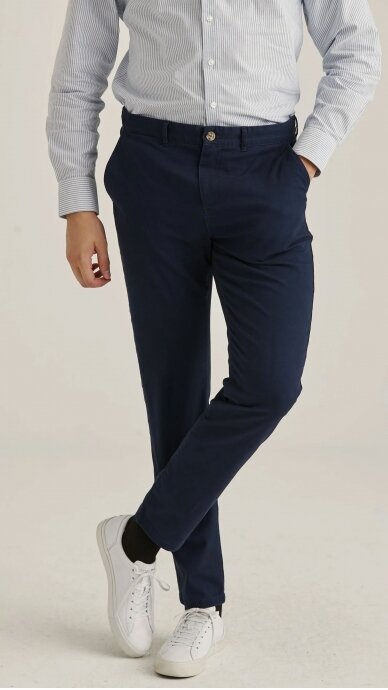 Dark blue pants for men ERLA OF SWEDEN