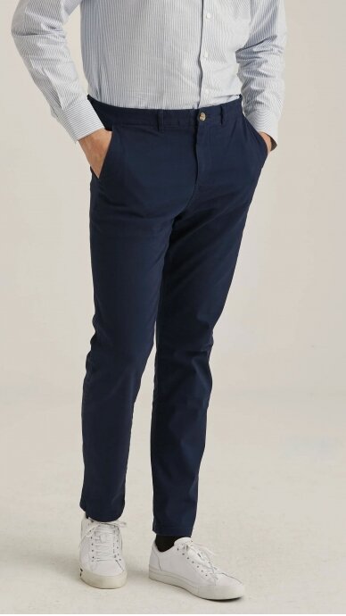 Dark blue pants for men ERLA OF SWEDEN 2