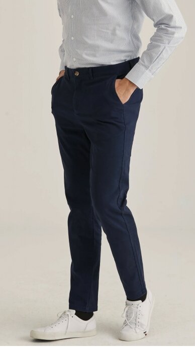 Dark blue pants for men ERLA OF SWEDEN 1