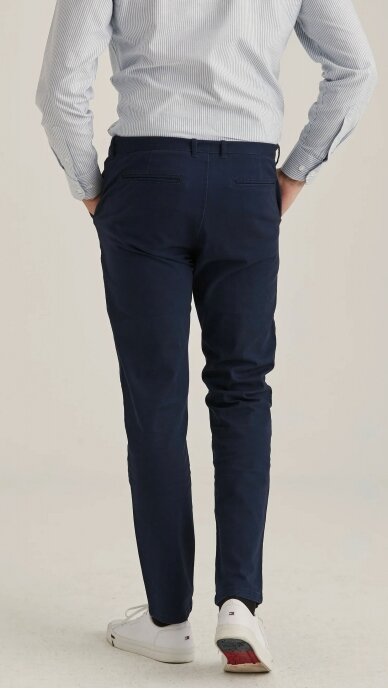 Dark blue pants for men ERLA OF SWEDEN 3