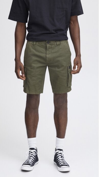 Dark green shorts for men BLEND