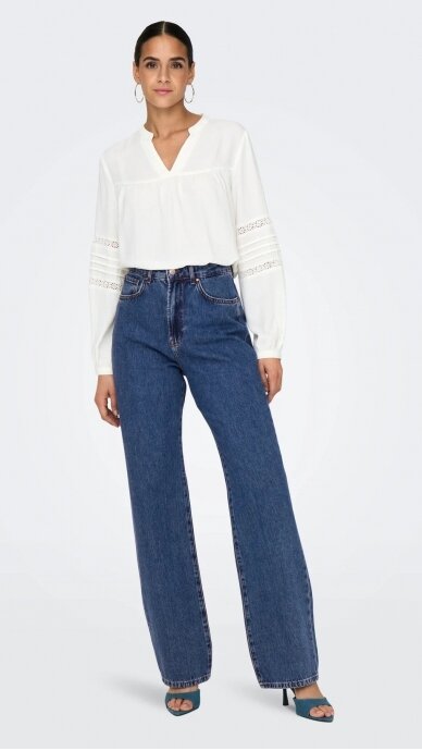 Straight-leg jeans with high waist - ONLY 2