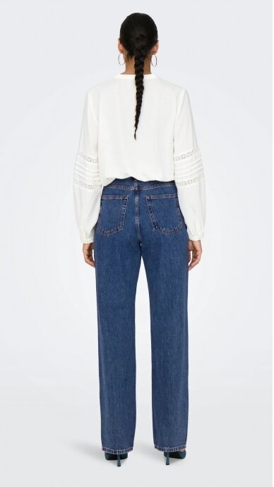 Straight-leg jeans with high waist - ONLY 1