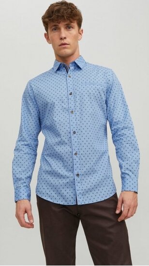 Men's long sleeve shirt JACK & JONES 12223001