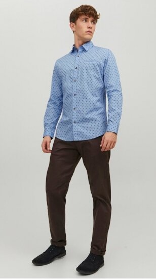 Men's long sleeve shirt JACK & JONES 12223001