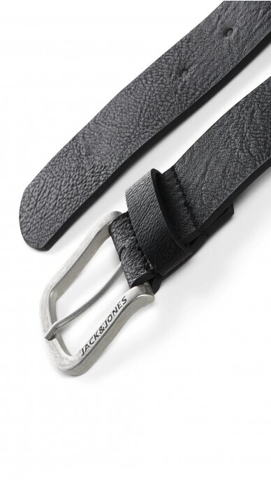 Men's black belt JACK & JONES 12120697 1