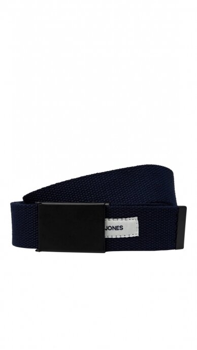 Men's dark blue belt JACK & JONES