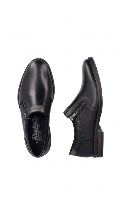 Men's shoes with zipper RIEKER 10351-00 3