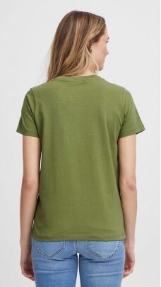 Žali marškinėliai trumpomis rankovėmis FRANSA