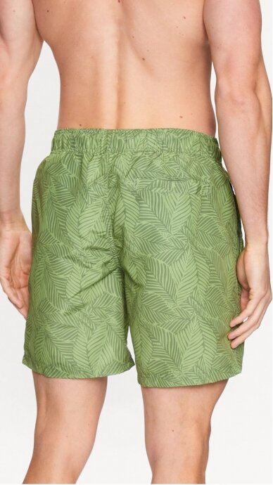 Green swimming shorts for men BLEND 1