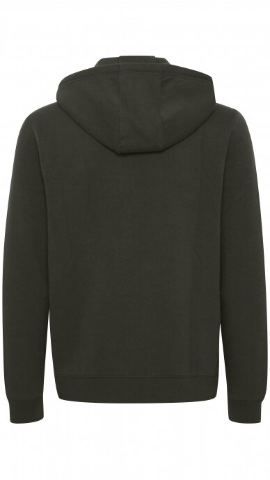 Green hooded sweatshirt for men BLEND 4